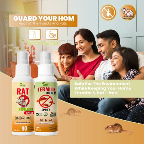 Rat Repellent Spray 50ML (Buy 1 Get 2 FREE)