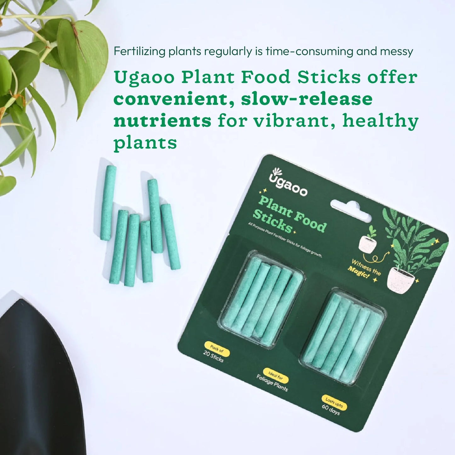 Plant Grow Fertilizer Sticks For Plants - 50 Stick Pack of 2 & 4