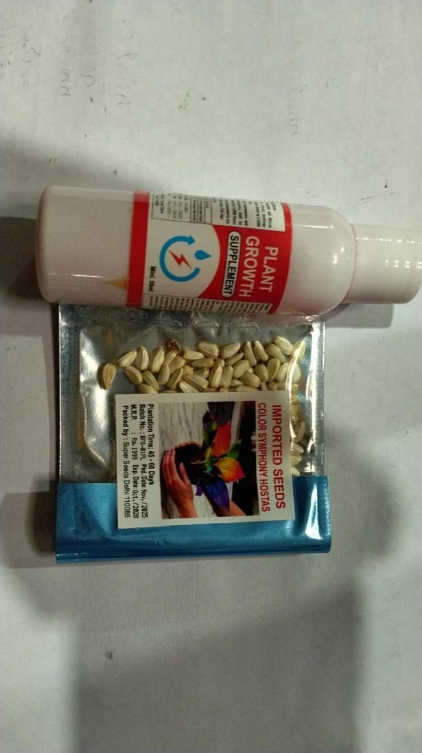 Color Symphony Hostas with Plant Growth Serum (Pack of 40)