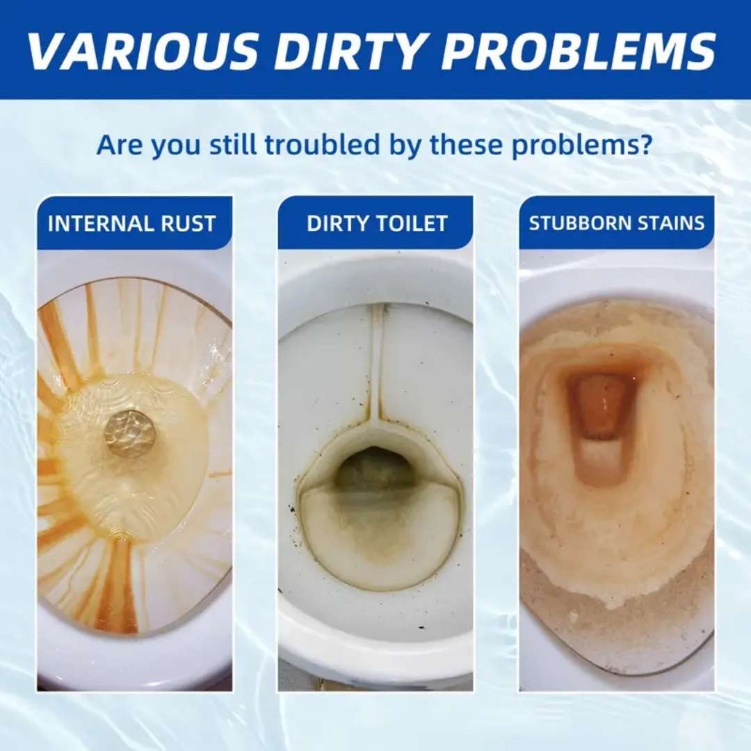 Toilet Cleaning Tablet- Pack of 1 (10, 20, 30pcs) - 50% OFF